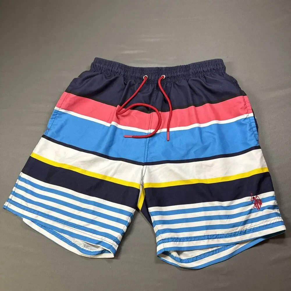 US Pollo Assn Swim Trunks Men’s Medium Lot Of 2 Pairs Of Shorts